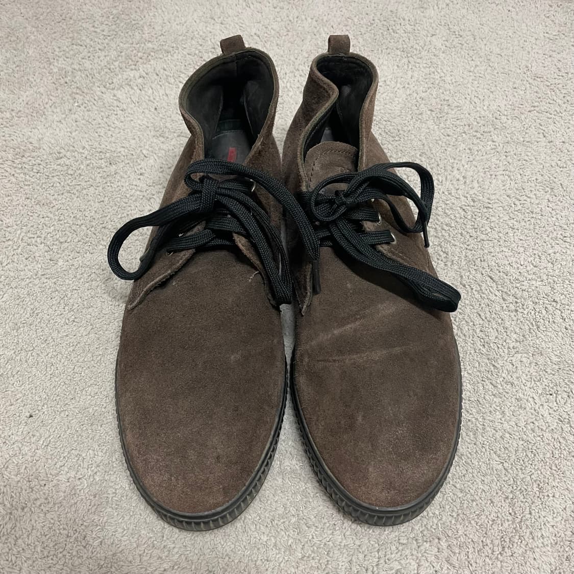 275) 프라다 스포츠 스웨이드 레더 스니커즈 신발 상품이미지3