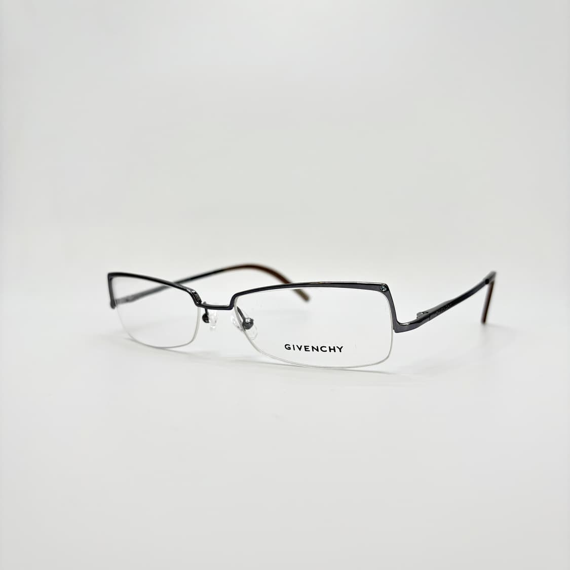 GIVENCHY 지방시 실버 스퀘어 반무테 상품이미지1