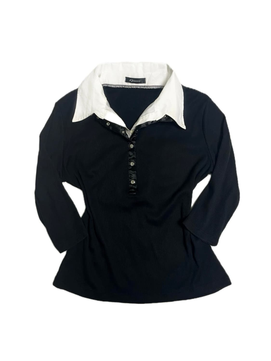 셔츠 레이어드 티셔츠 펑크 punk 갸루 긱시크 프레피 상품이미지1