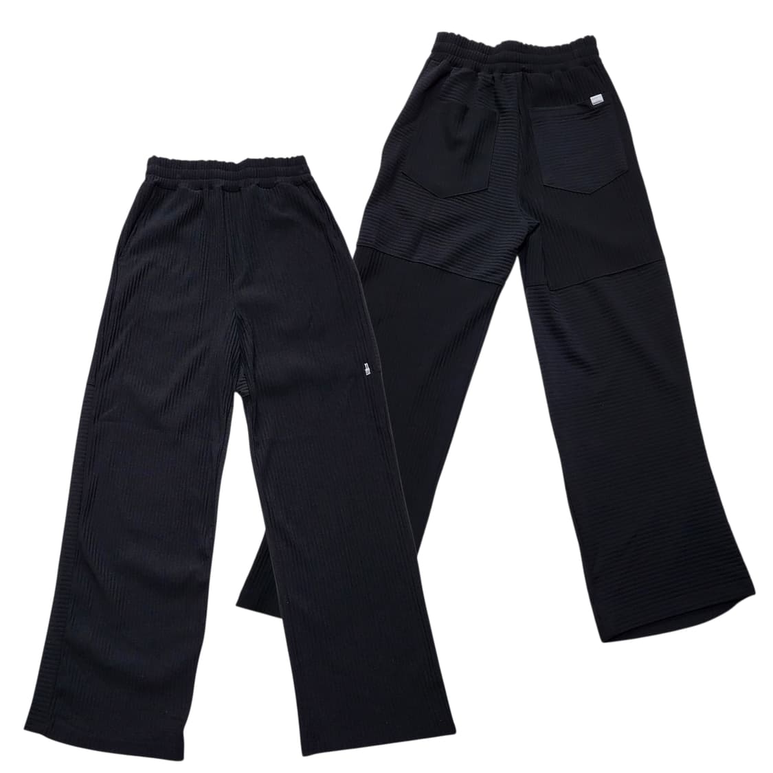 (M) 노메뉴얼 플리츠팬츠 골지바지 상품이미지1