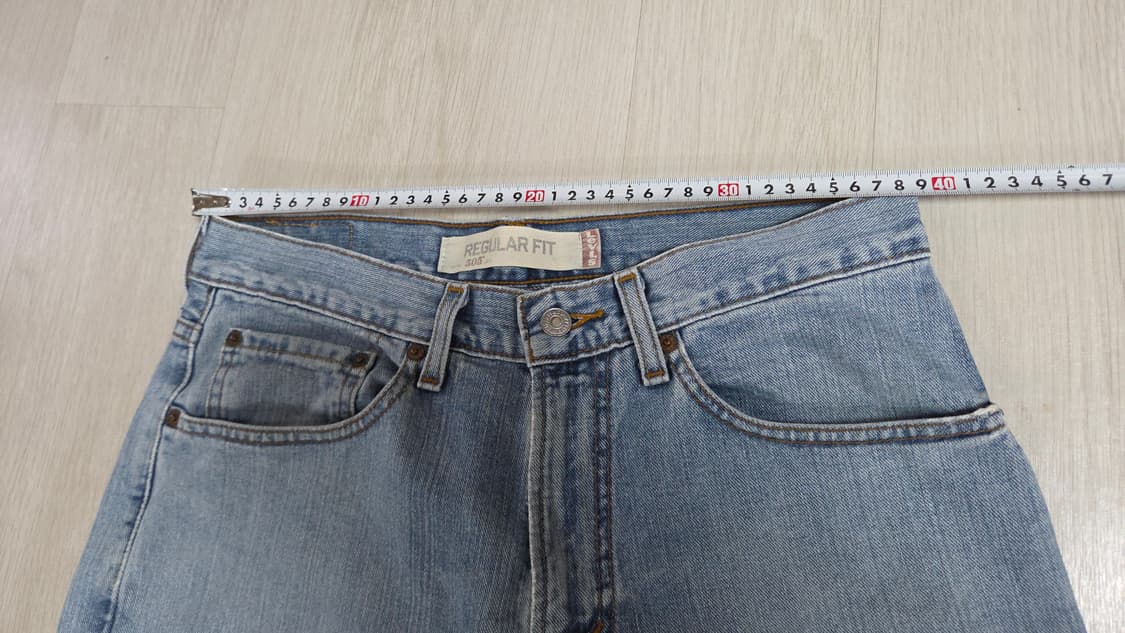 (착샷) 리바이스 505 연청 데님 상품이미지5
