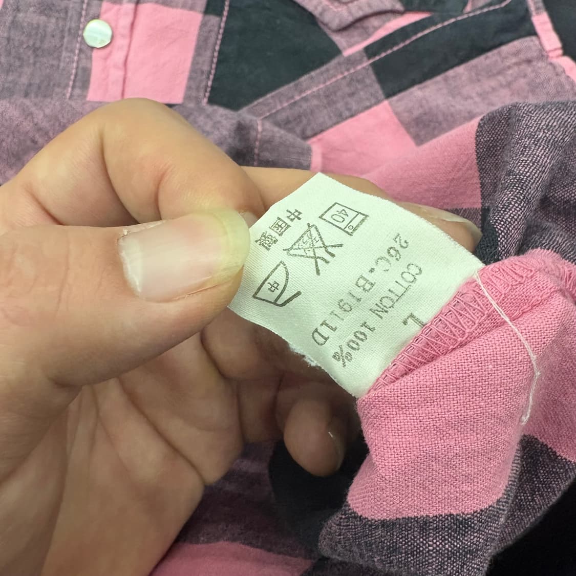 (44)디키즈핑크웨스턴셔츠 상품이미지5