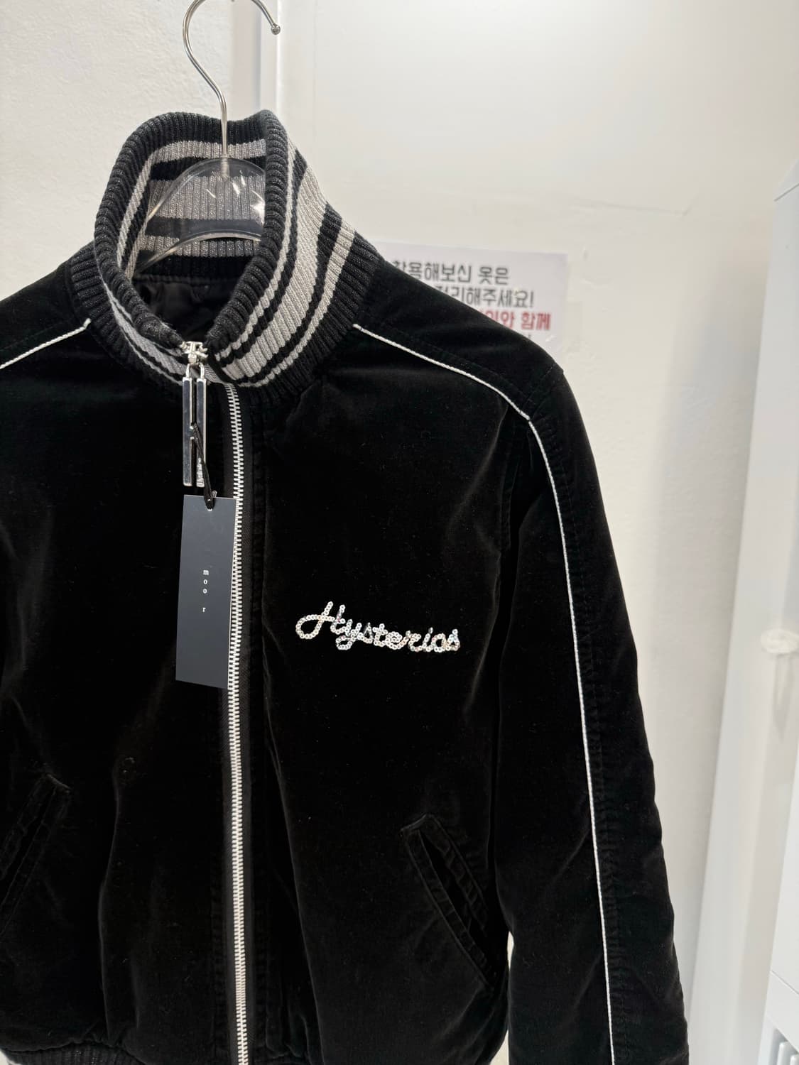 HYSTERIC GLAMOUR Spangle Logo Blouson   상품이미지4