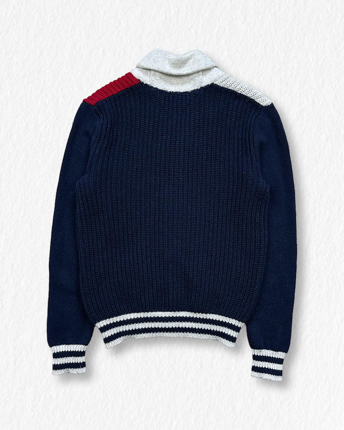 타미힐피거 배색 가디건 상품이미지2