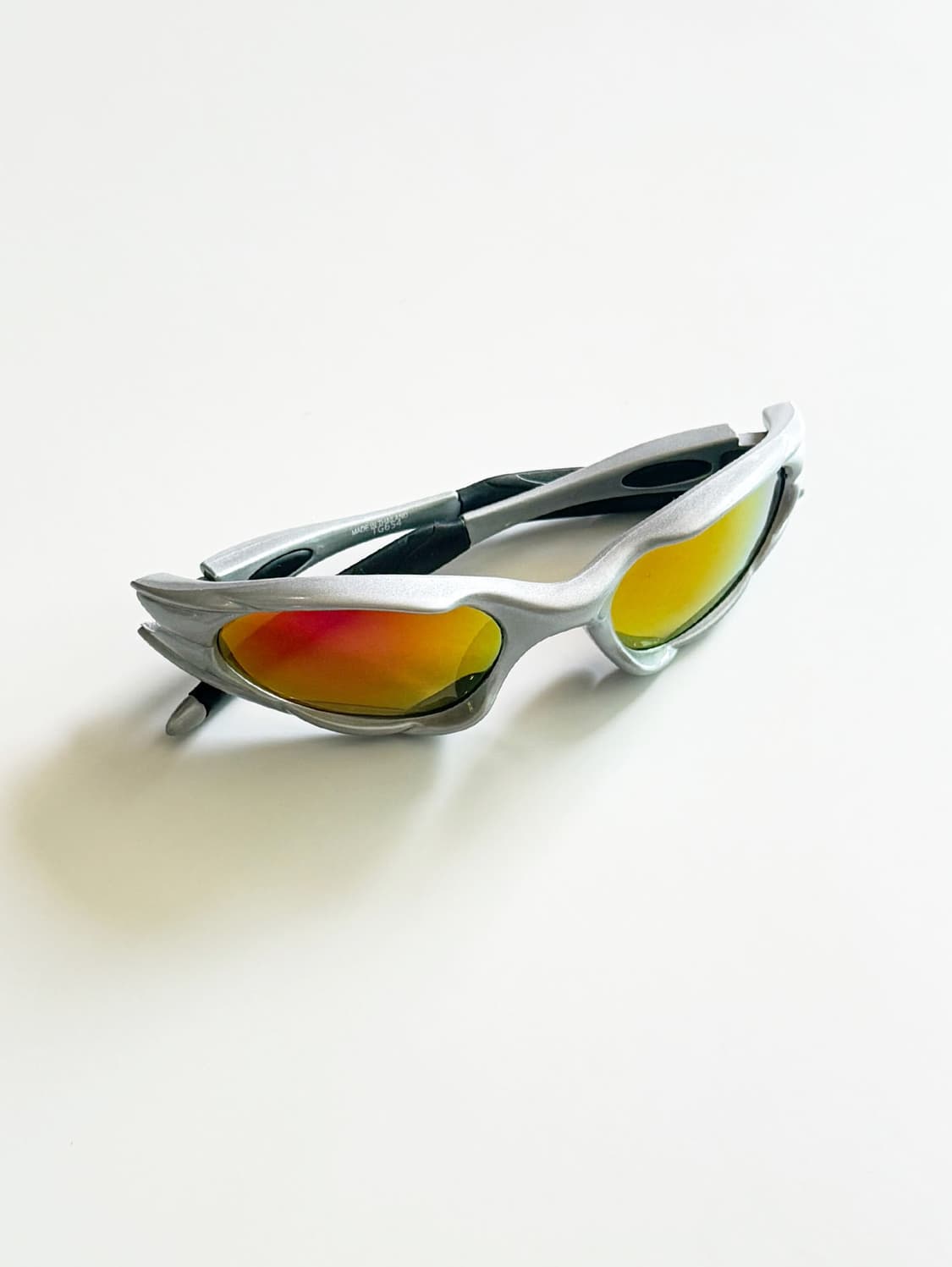 90s 실버톤 랩 어라운드 스포티 빈티지 선글라스 상품이미지1