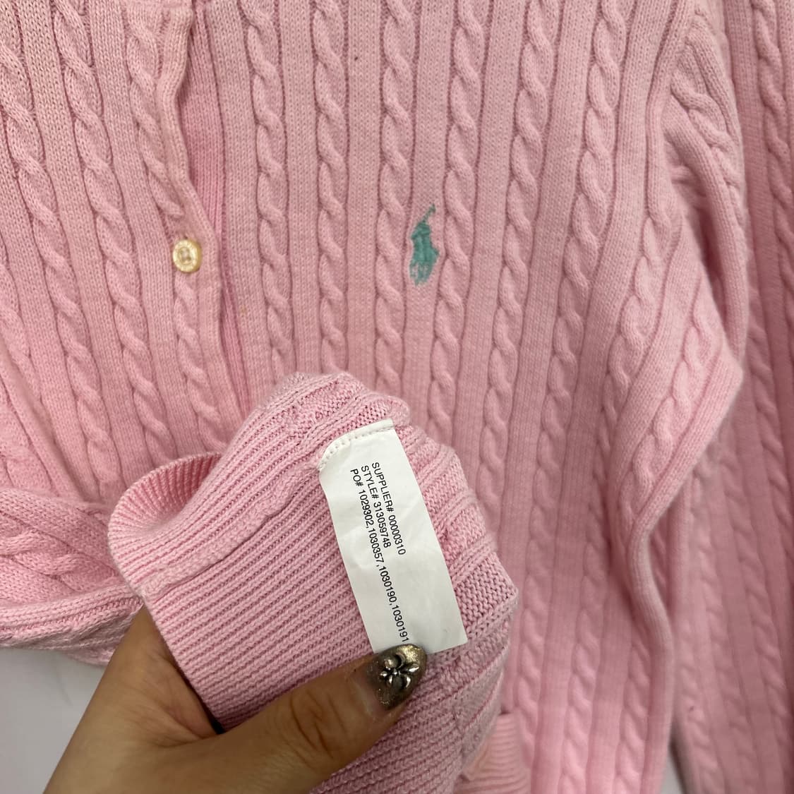 폴로 가디건[1769] 상품이미지7