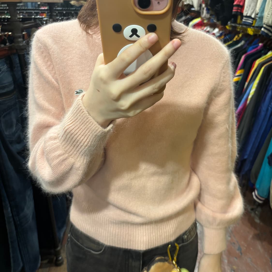 라코스테 핑크 니트 상품이미지2