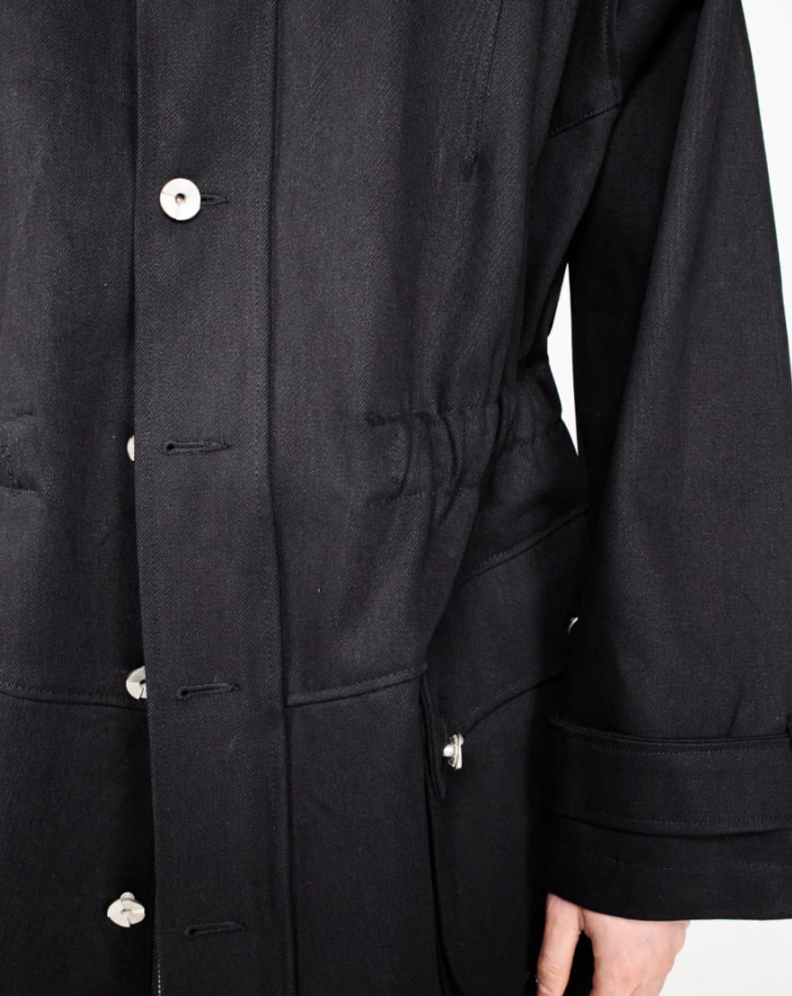 바로크 바로크샵 22시즌 블랙데님 M41 야상 파카 (os) 상품이미지3