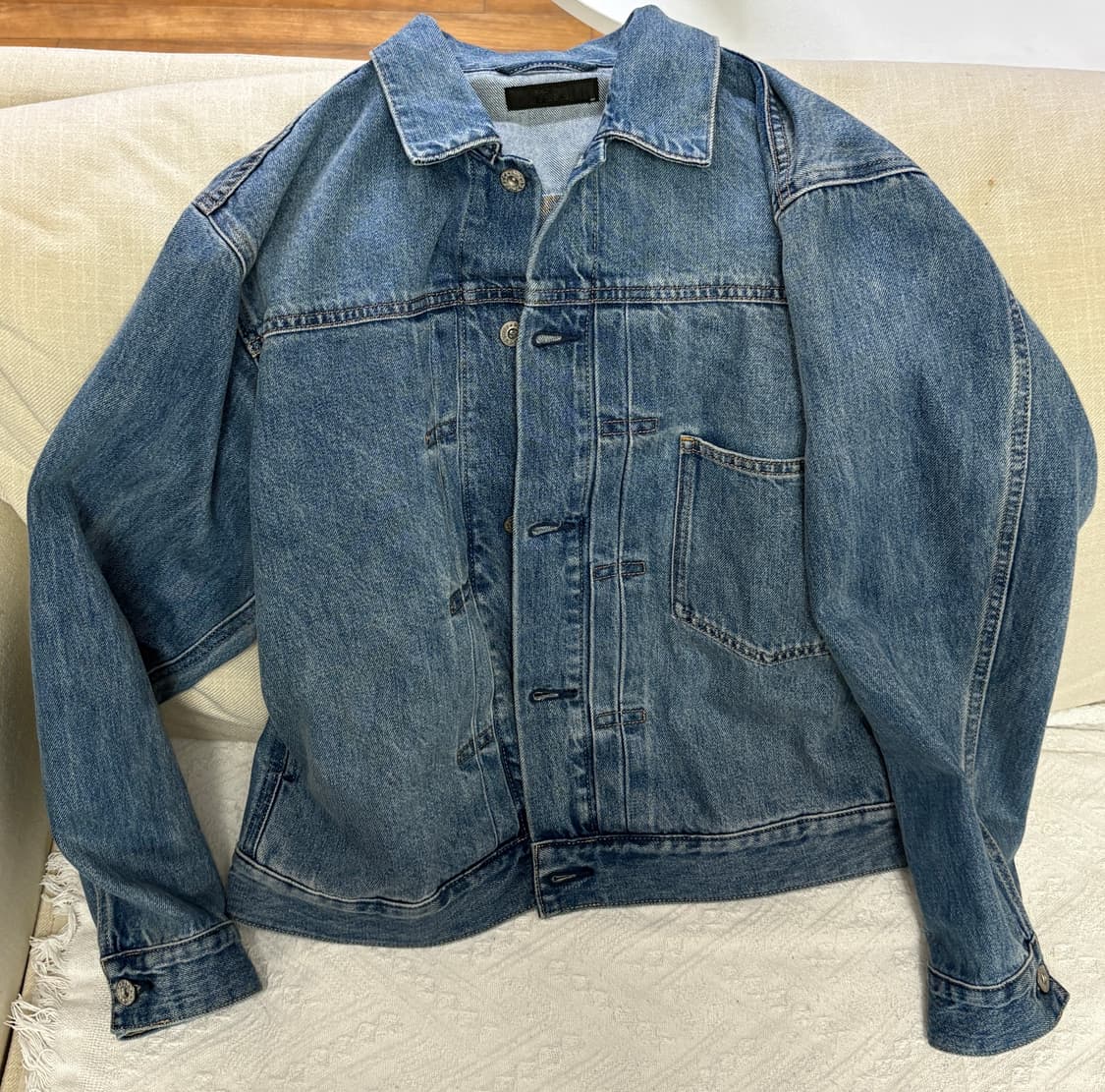 유니클로 데님재킷 m 상품이미지2