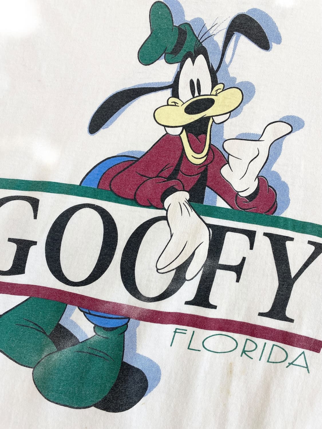 90's 디즈니 구피 반팔티셔츠  상품이미지3