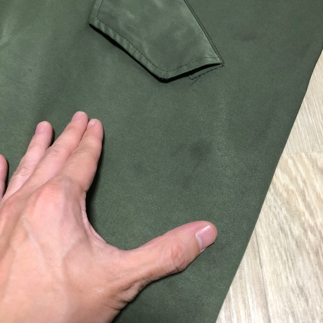 (L) 케이엔드 KND M-51 피쉬테일 모즈 파카 올리브 카키 상품이미지3