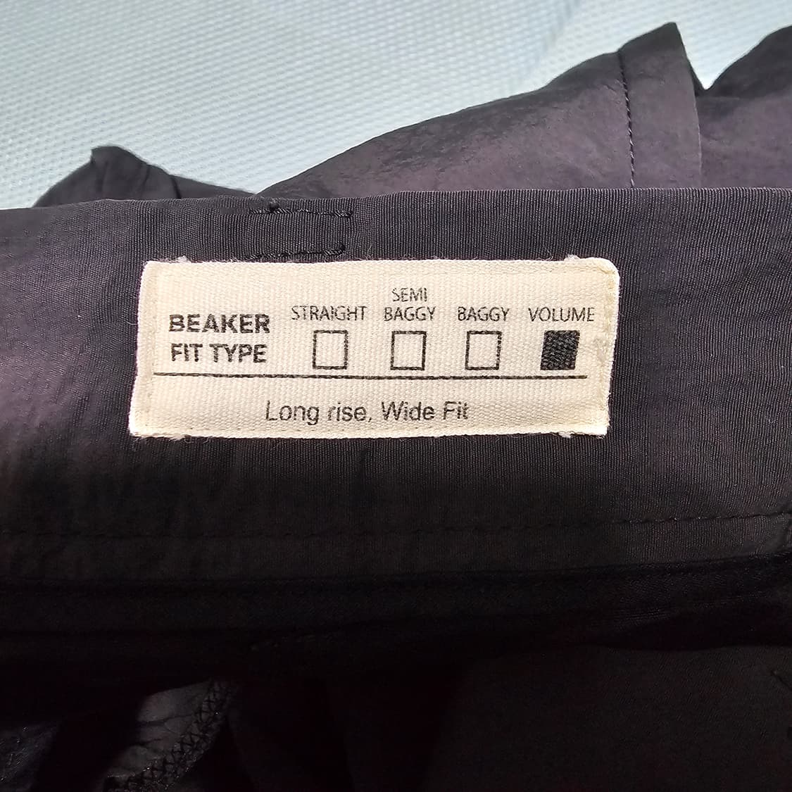 BEAKER 나일론 볼륨핏 와이드 팬츠 상품이미지7