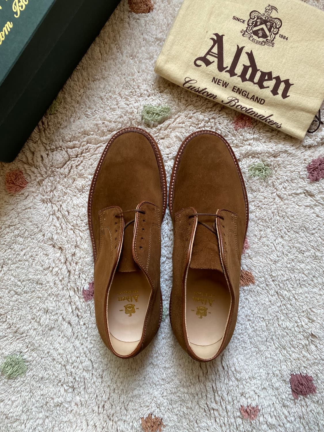 새상품 알든 29336F 스너프 스웨이드 플레인토 더비 슈즈 상품이미지6