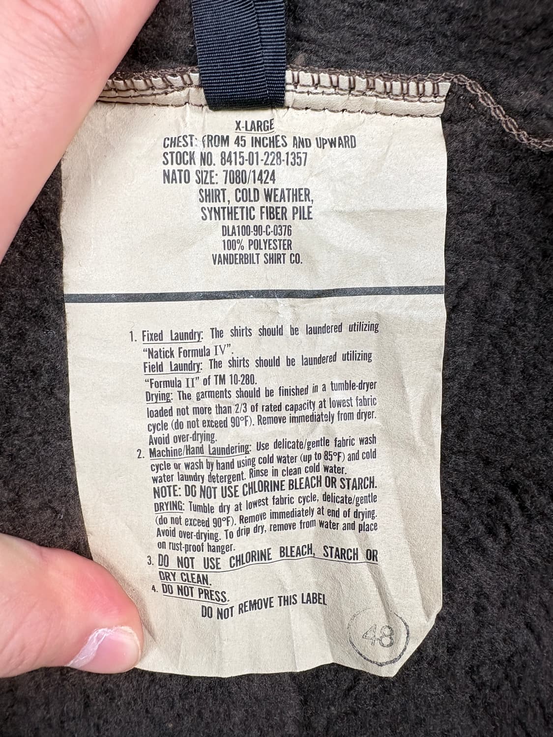 오리지널 초기 1세대 ECWCS  상품이미지2