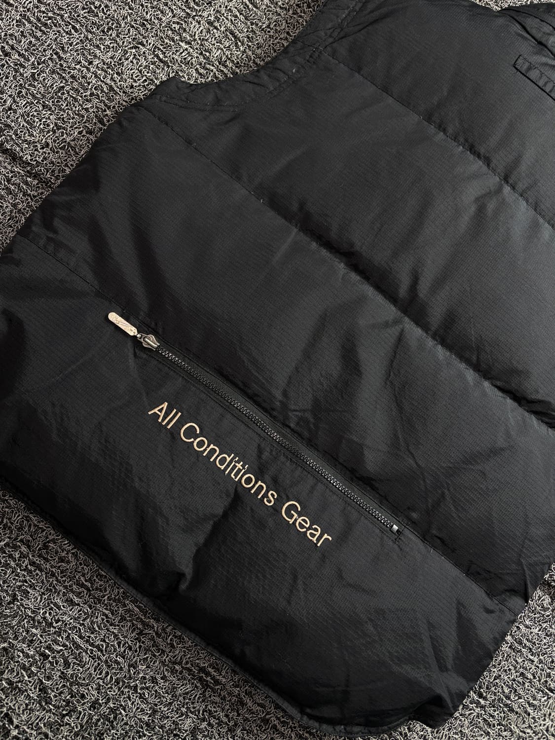 나이키 acg 나일론 립스탑 다운 베스트 블랙 3633 상품이미지6