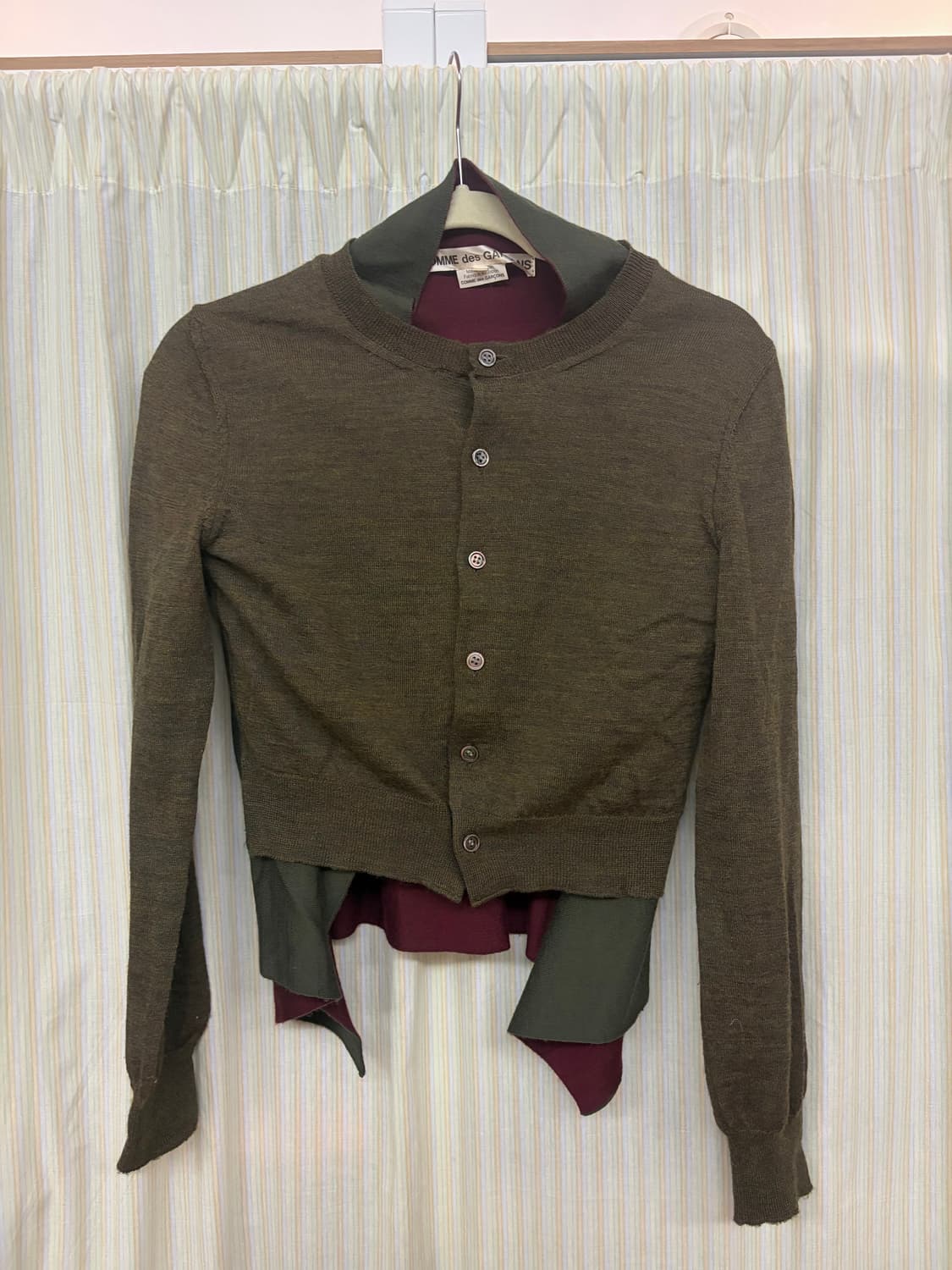 꼼데가르송 아카이브 가디건 상품이미지1