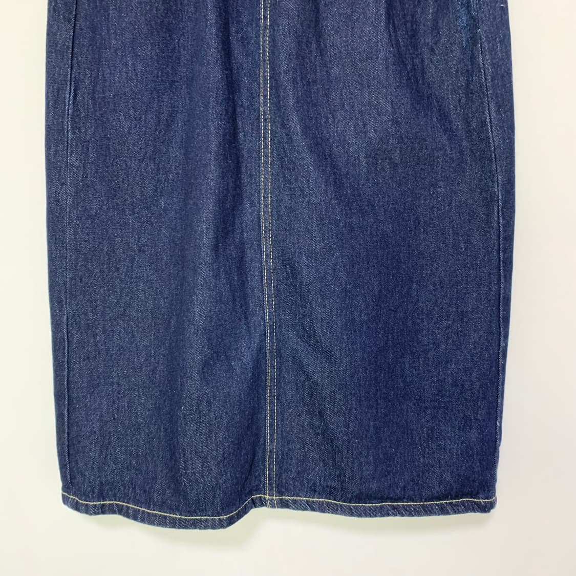 Lee 리 빈티지 데님 미디 롱 스커트 청치마 27인치 y2k 상품이미지3