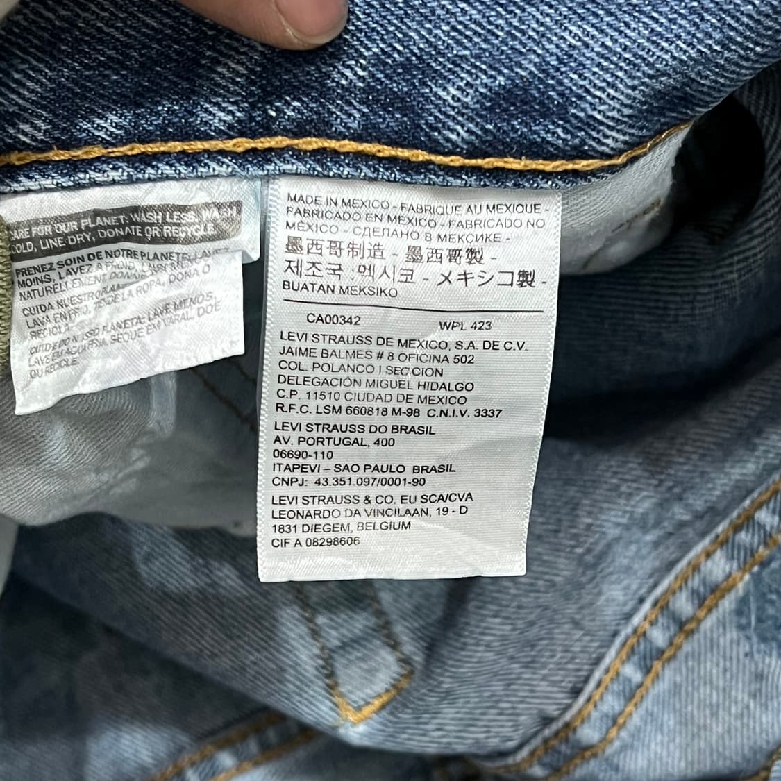  리바이스 550 데님 팬츠 y15224 상품이미지6