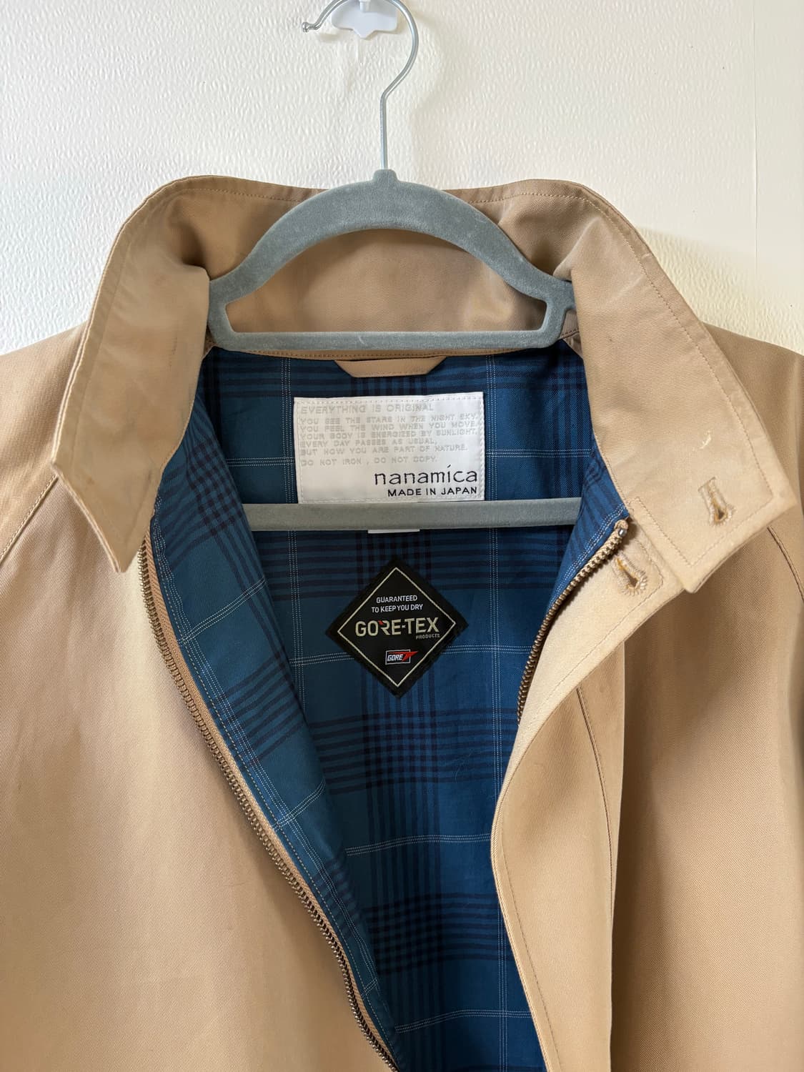 나나미카 24ss 고어텍스 크루자켓 상품이미지2