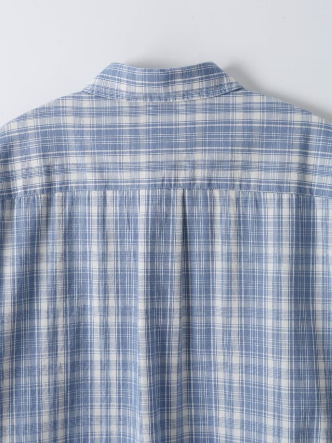 에브리원(everyworn) 에브리데이 오버사이즈 셔츠 라이트 블루 상품이미지4