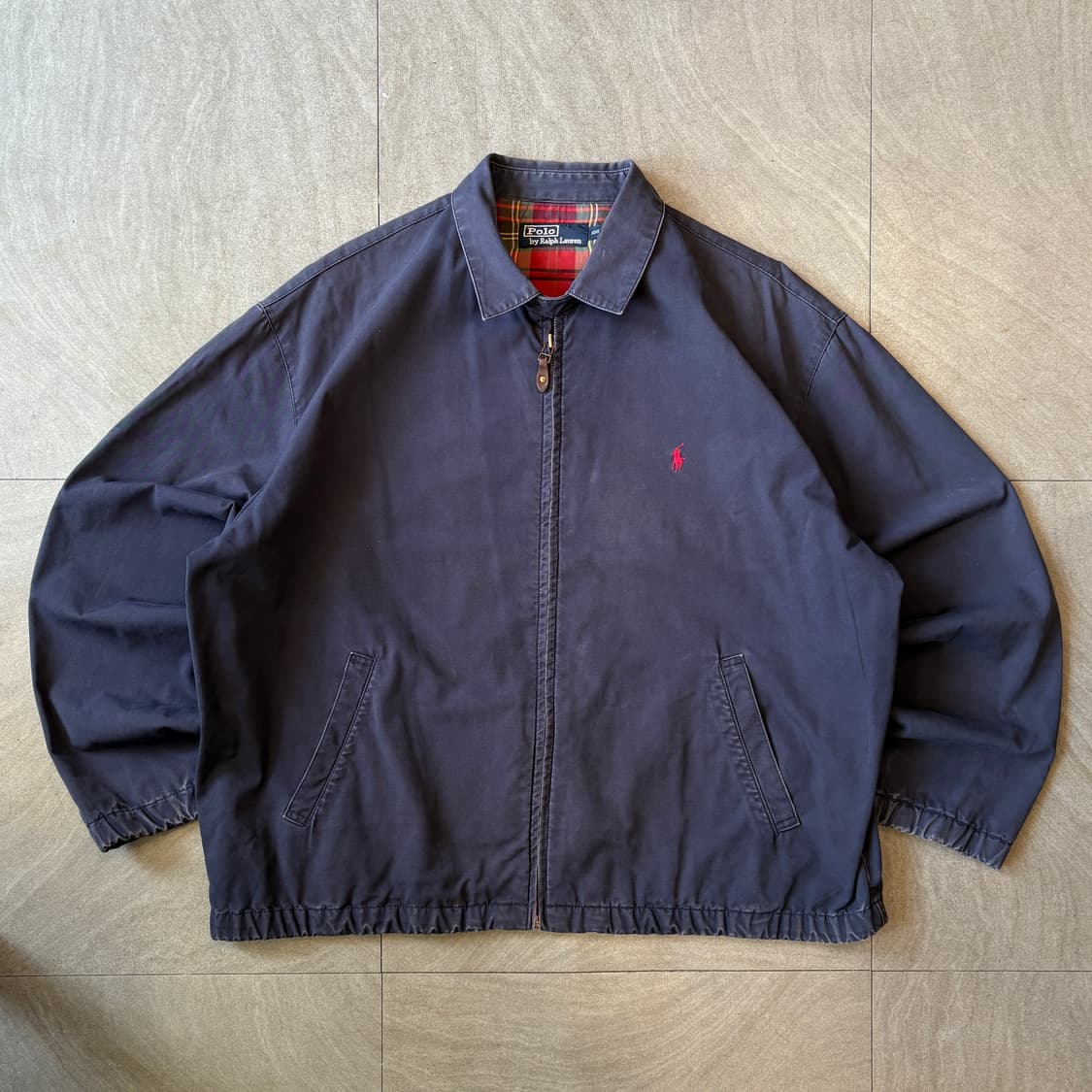 폴로 정품 네이비 스윙톱 자켓 상품이미지1