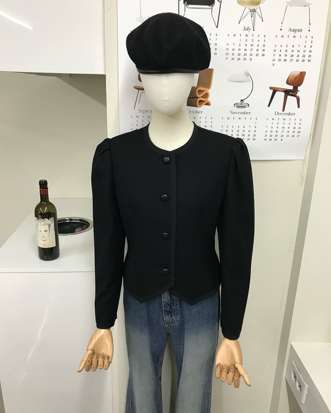 지방시 라운드 크롭 퍼프 자켓 상품이미지5