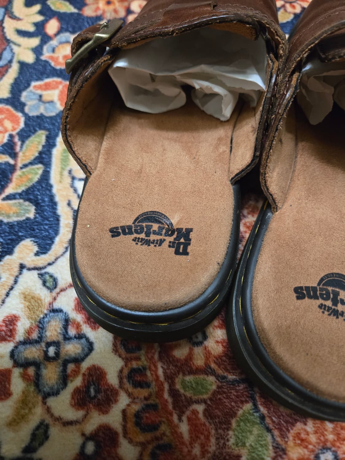 닥터마틴 조지(Jorge) 가죽 버클 샌들 블랙 (eu36) 상품이미지5