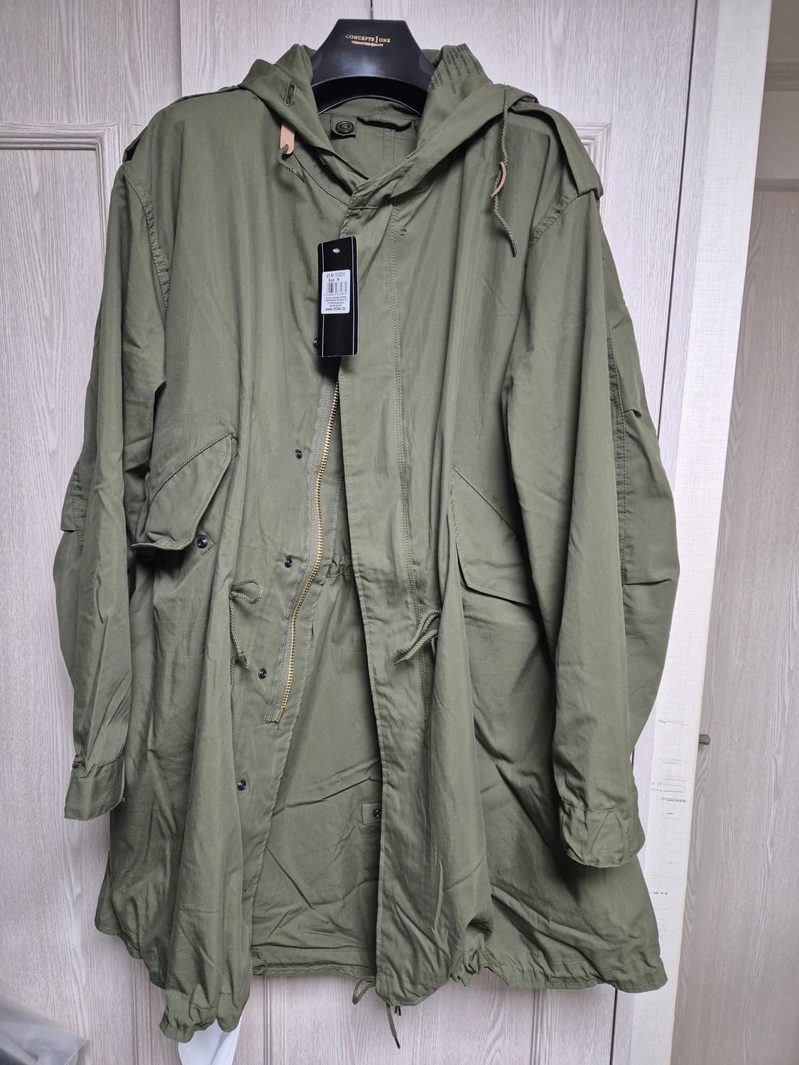 [ 택달린 새상품 ] 밀텍 m51 개파카 M사이즈 + 겨울용 후드 상품이미지1