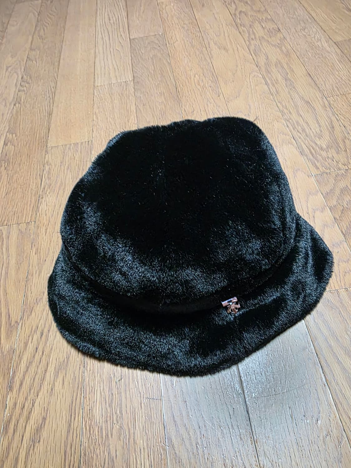 데상트 퍼 벙거지 모자 상품이미지2