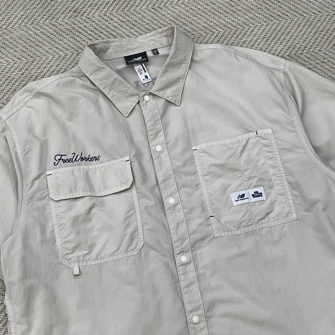 뉴발란스x모베러웍스 나일론셔츠 r3324 상품이미지4