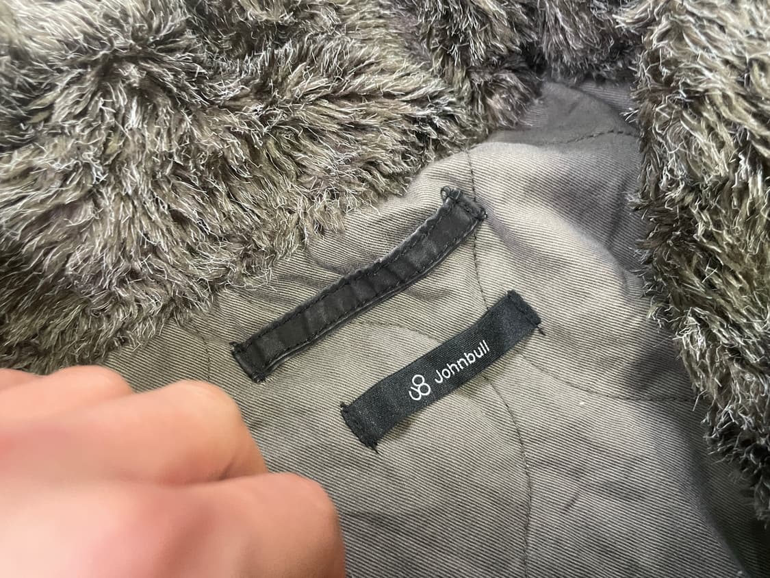 존불 퍼 트리밍 코튼 파카 코트 J03577 상품이미지4