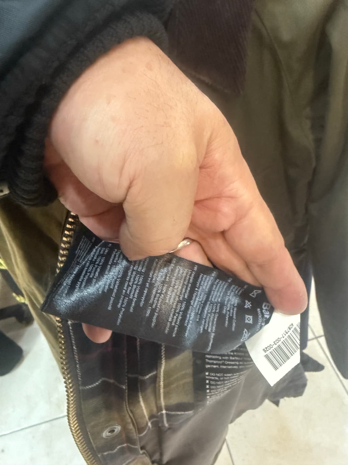 55-66 정품 바버 왁싱자켓 팝니다 상품이미지6