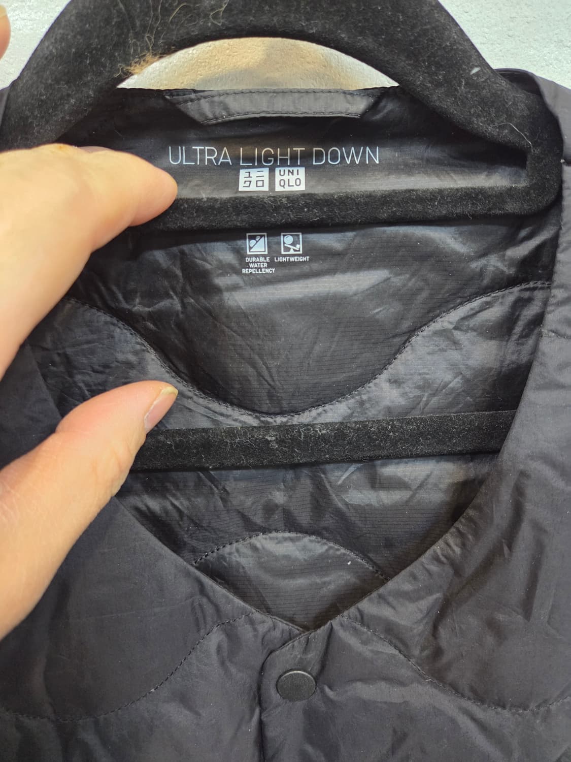 유니클로 울트라라이트다운 퀄팅 경량패딩 조끼 L 상품이미지3