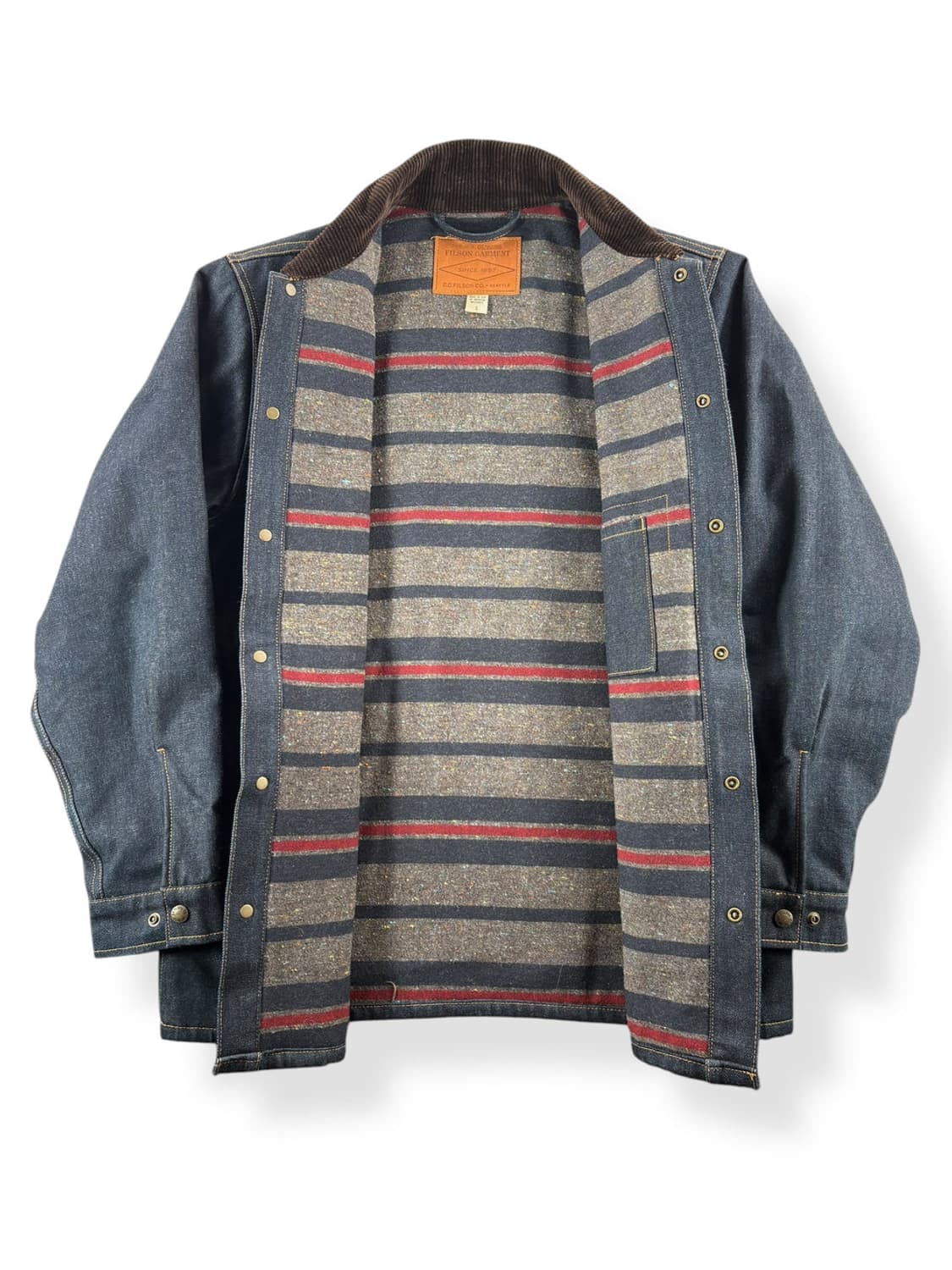 [M] 필슨 라이닝 데님 크루저 자켓 Made In Usa 상품이미지2