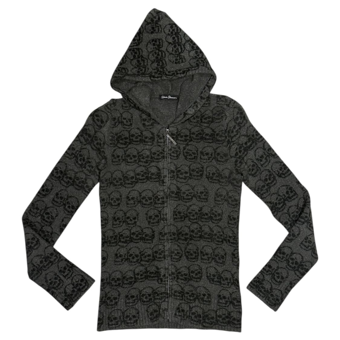 히스테릭 글래머 아카이브 아이코닉 해골 패턴 후드 집업 자켓 상품이미지1