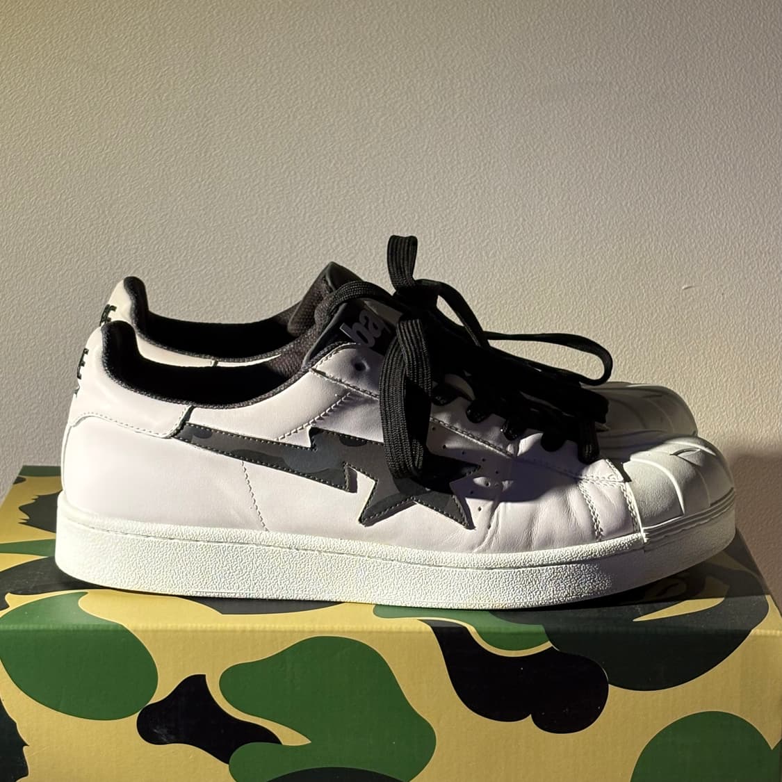 베이프 스컬 스타 화이트/블랙 [290] 상품이미지2