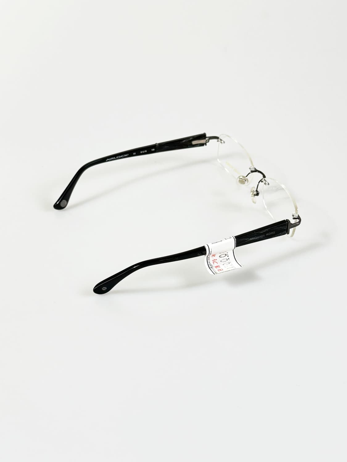 MICHAEL KORS 무테 스퀘어 에어락 빈티지 안경 상품이미지4