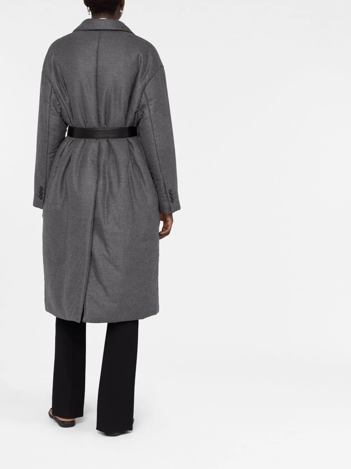 프라다 벨티드 캐시미어 패딩 코트 상품이미지4