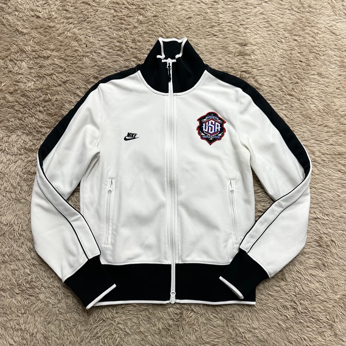 나이키 usa 트랙탑 저지 화이트 상품이미지1