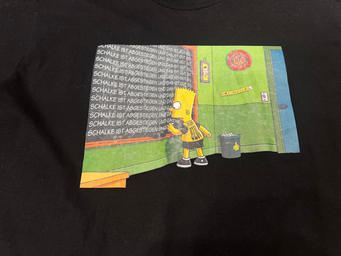 심슨 보루시아 도르트문트 반팔 티셔츠 상품이미지2