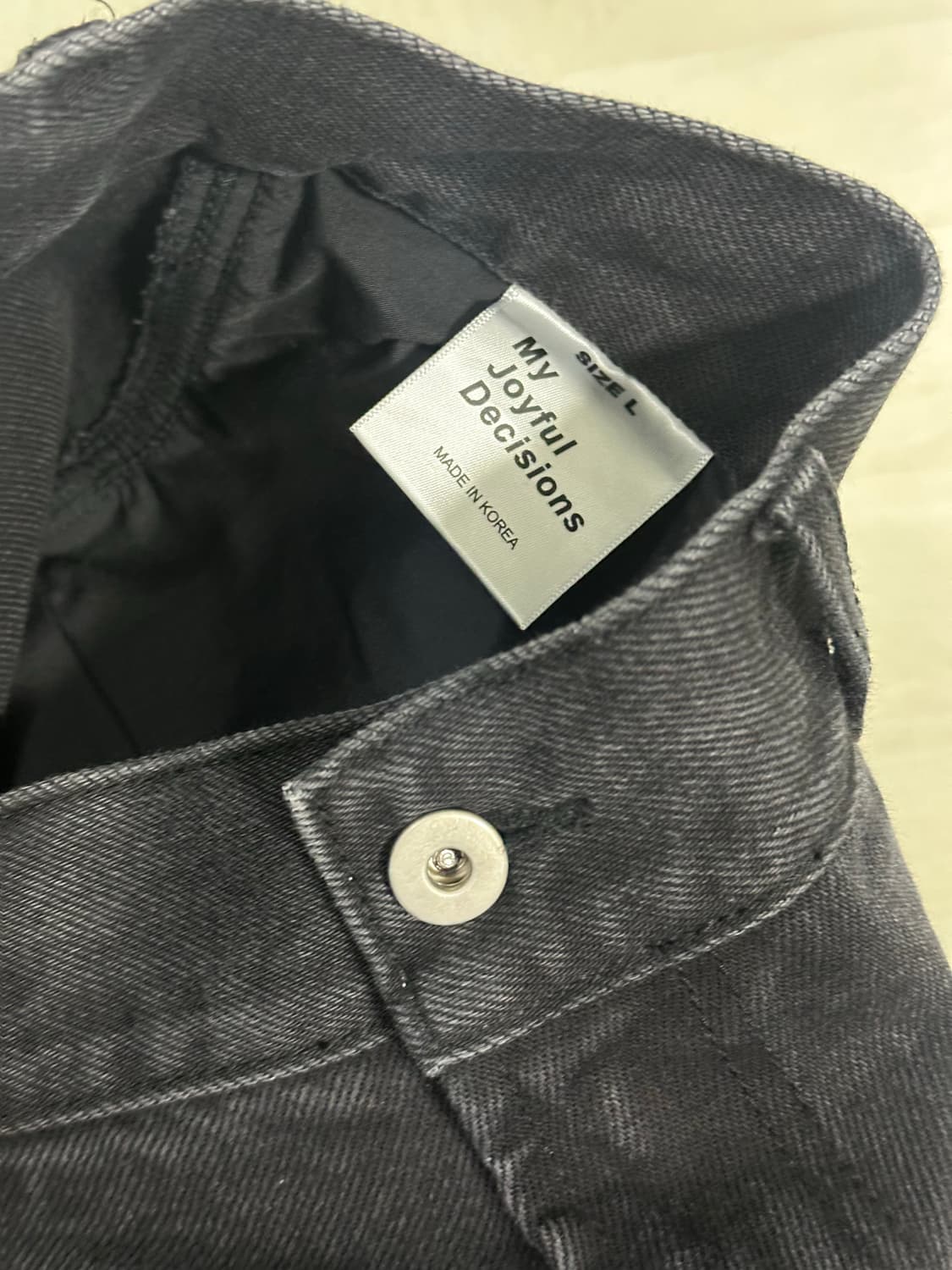 Mjd 배기팬츠 블랙[L] 상품이미지5