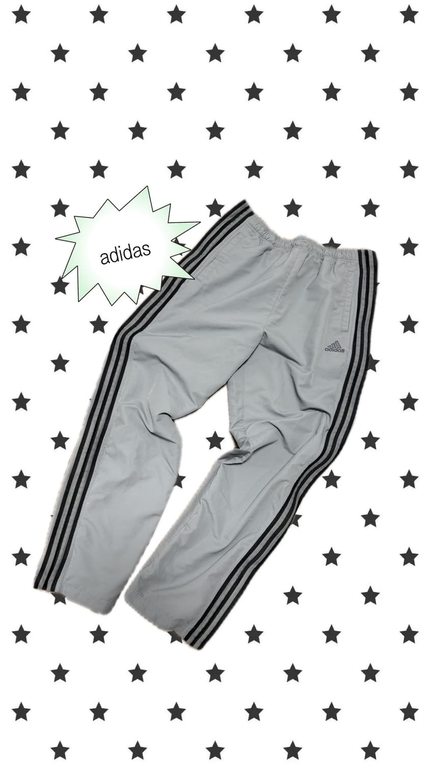 Adidas 하늘색 트랙 팬츠 상품이미지1