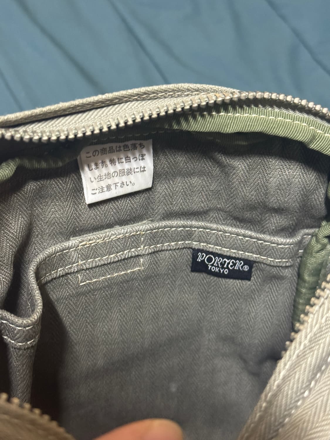 요시다 포터 HBT 해링본 올리브 크로스백 숄더백 상품이미지3