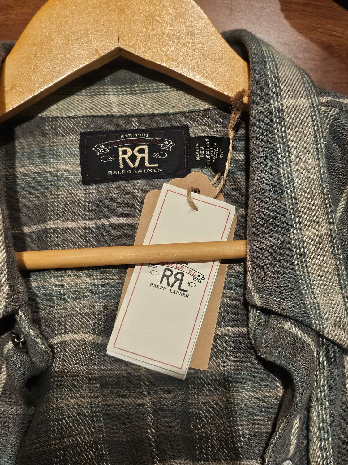 rrl 웨스턴셔츠 L사이즈 상품이미지2