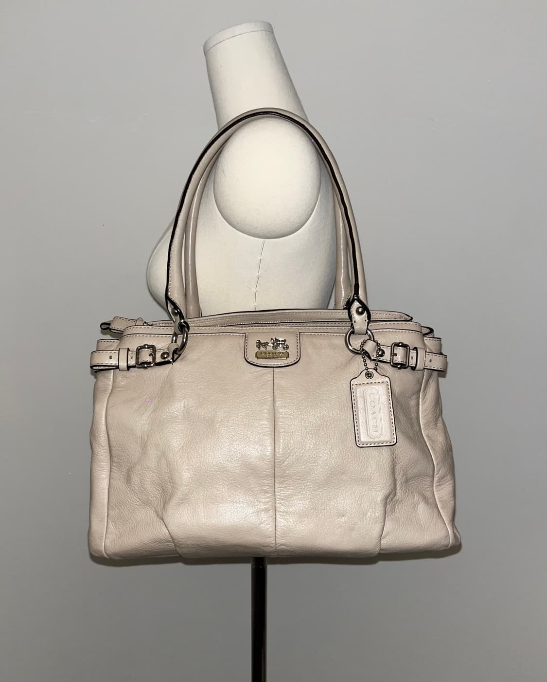 Coach beige pink shoulder bag 상품이미지3