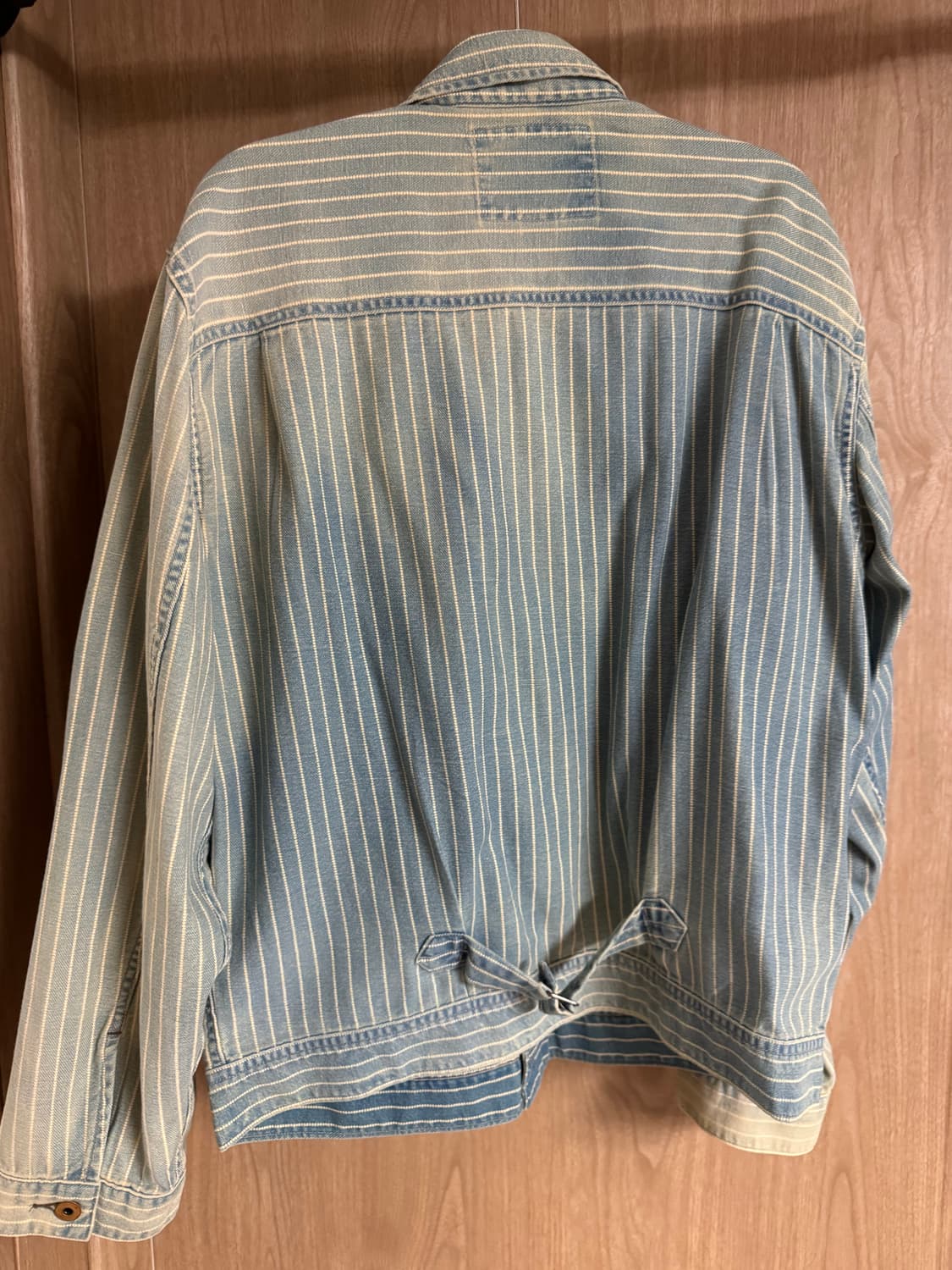 더블알엘(RRL) 인디고 스트라이프 트윌 재킷 L사이즈 상품이미지3