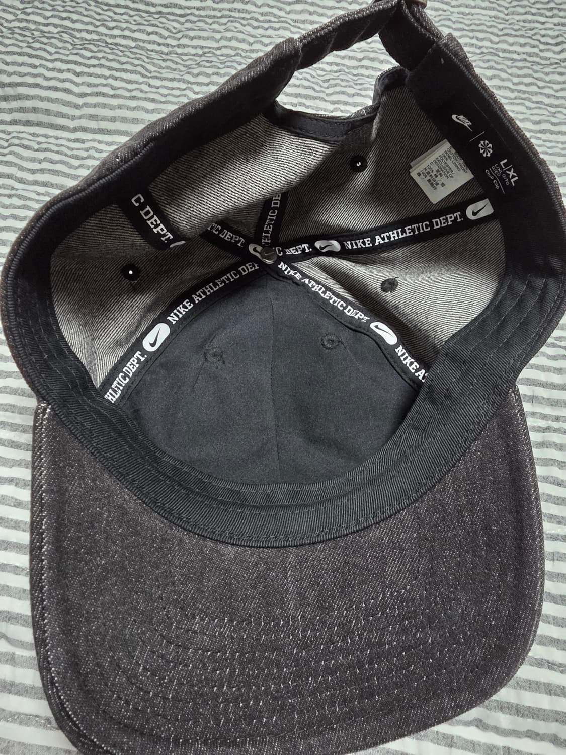나이키 언스트럭처 데님캡 블랙 XL 사이즈 (HF0383-010) 상품이미지2