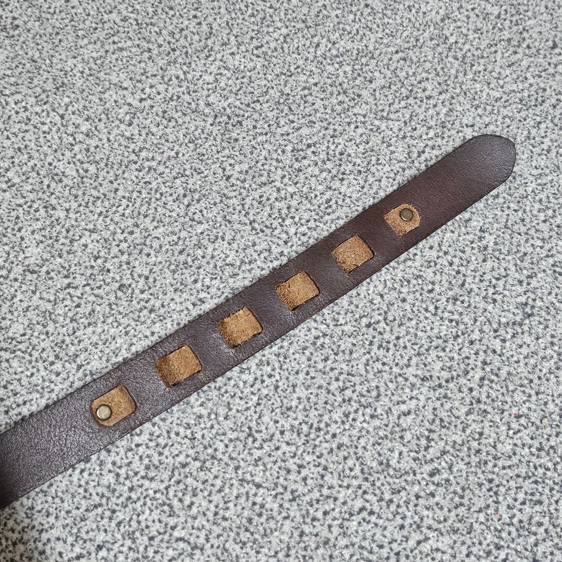 가죽 퀵릴리즈 벨트 브라운  상품이미지6