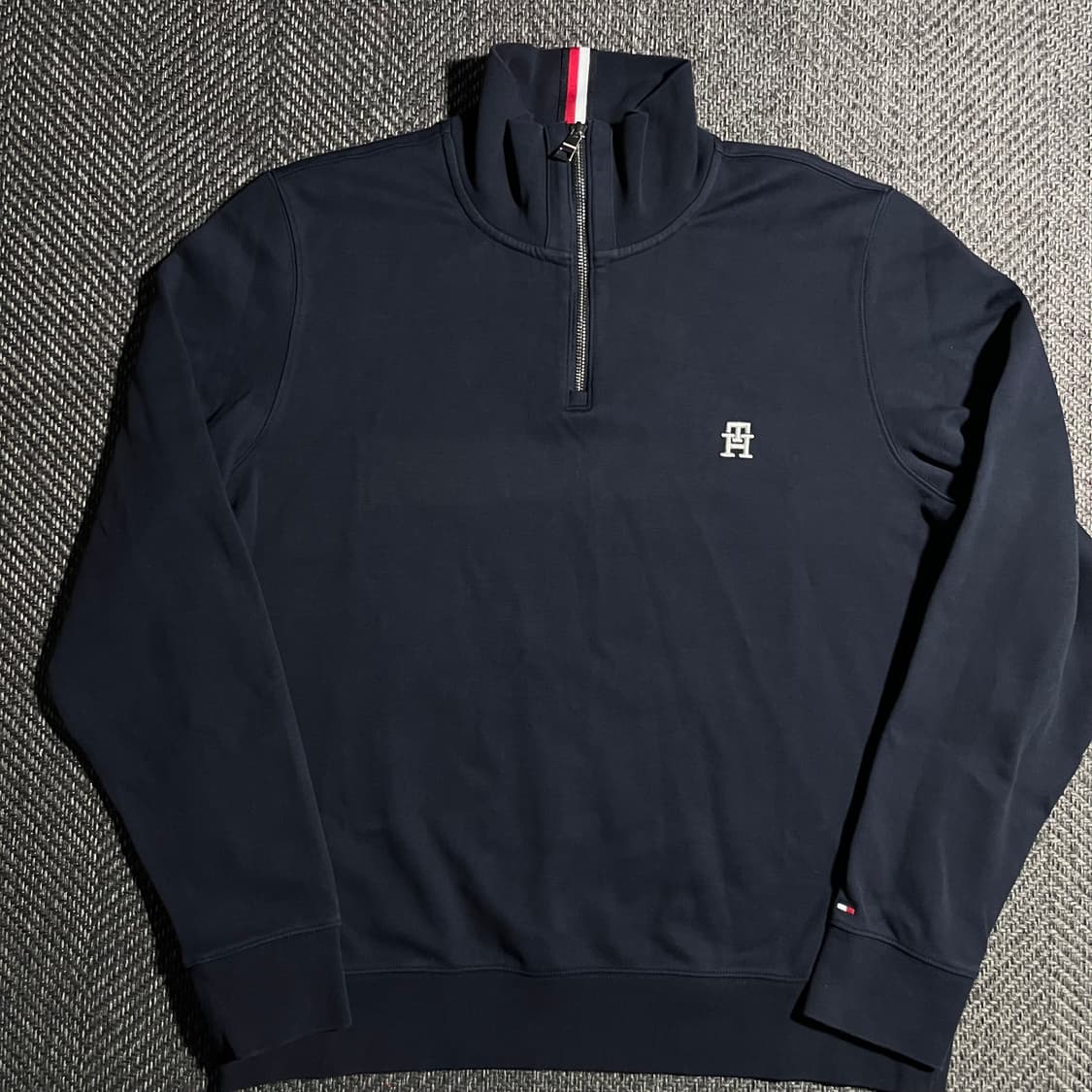 [100] TOMMY 타미힐피거 스웻 반집업 상품이미지2