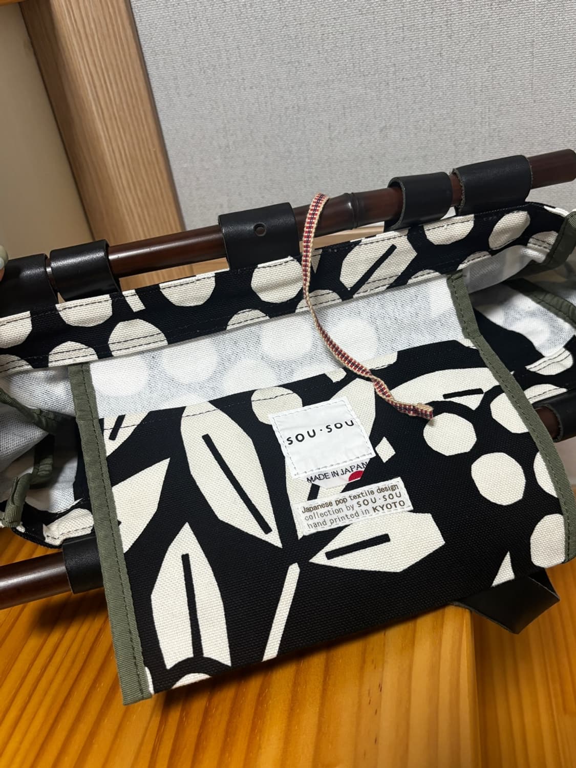 소우소우(sousou) 대나무손잡이 토트백 - [쇼핑백포함] 상품이미지3